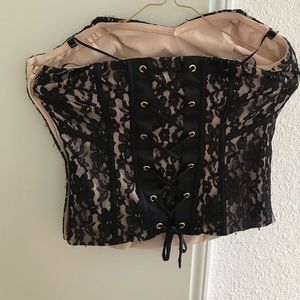 Sexy Guess Bustier lace top